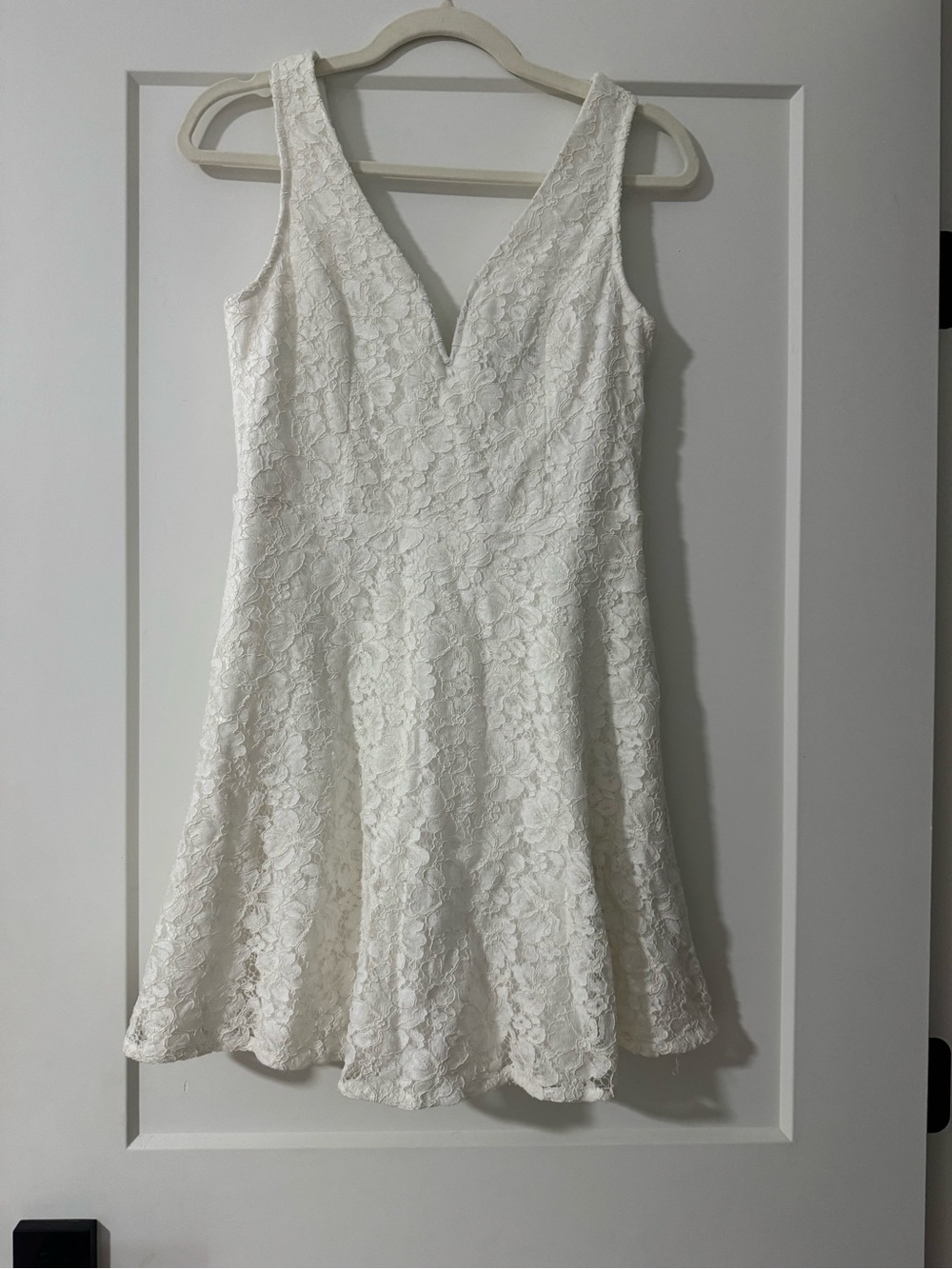 Lulus white lace dresses (3)